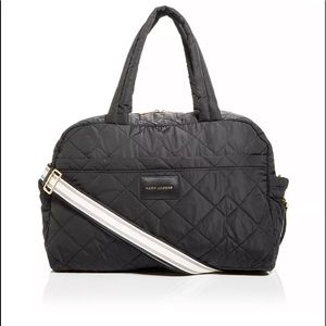 Marc Jacobs Quilted Medium Weekend Bag in Black